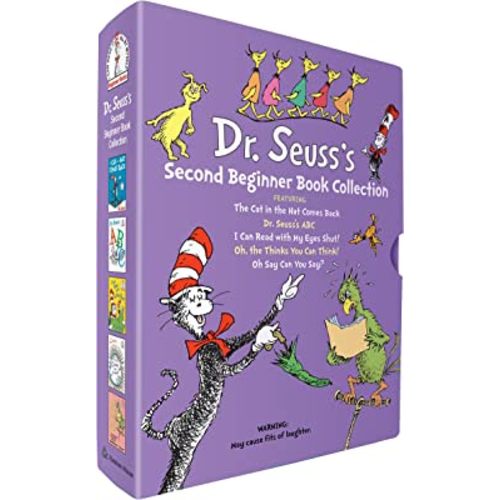 Dr. Seuss's Second Beginner Book Collection: The Cat in the Hat Comes Back; Dr. Seuss's ABC; I Can Read with My Eyes Shut!; Oh, the Thinks You Can Think!; Oh Say Can You Say? (Beginner Books(R))