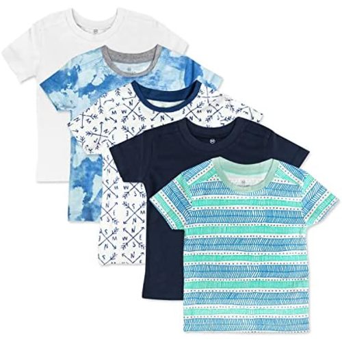 HonestBaby Short Sleeve T-shirts (5 pack)
