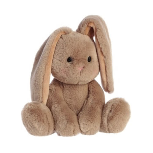 Candy Cottontails 11.5 Inch Taupe Plush Bunny Rabbit | Aurora | Stuffed Safari
