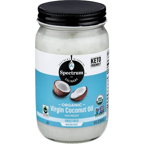 Spectrum Organic Virgin Coconut Oil, Unrefined, 14 Oz