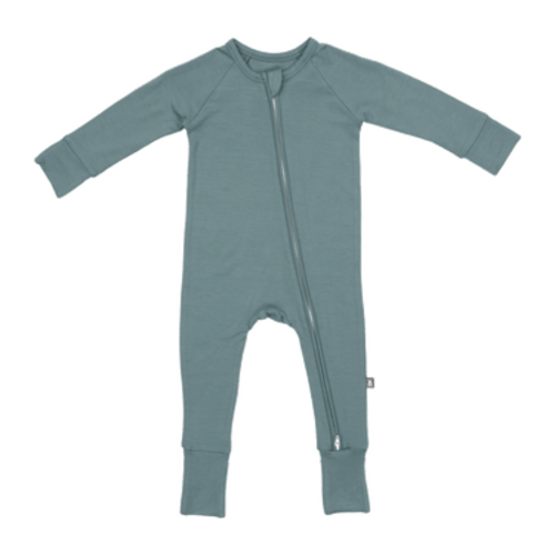 Bumbunny Baby | Romper Pajamas | Convertible Footed Romper in Ocean