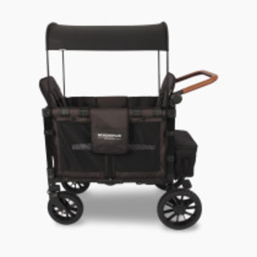 WonderFold Wagon W2 Luxe Pro Double Seater Stroller Wagon - Jet Black