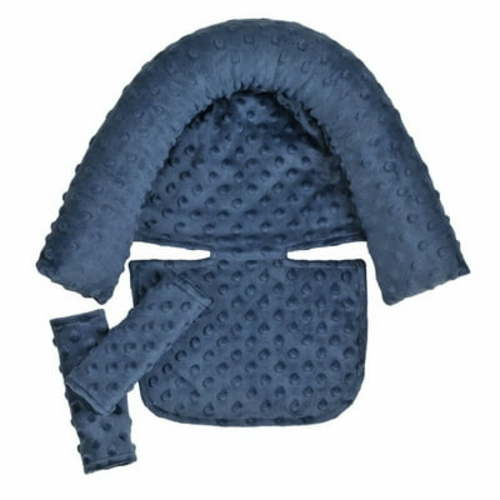 Car Seat Insert,0-24 Months Car Seat Head & Body Support with 2 Straps Pads for 0-12 Months ,Fits Car Seat,Stroller,Swing