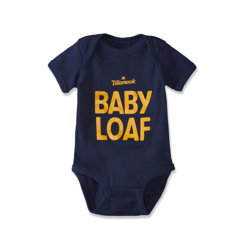 Navy Baby Loaf Onesie