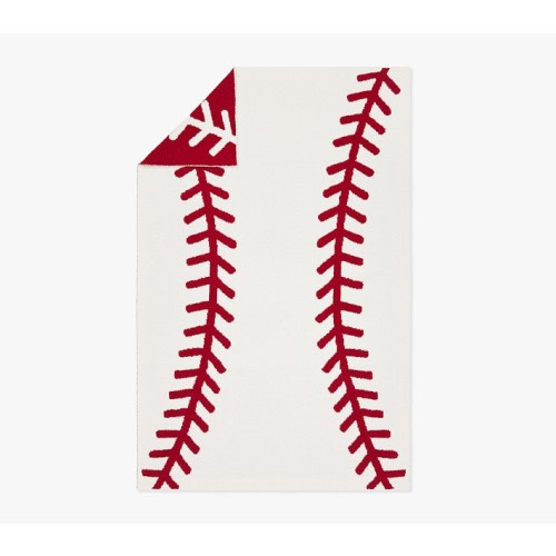 Baseball Fuzzy Kid Throw Blanket