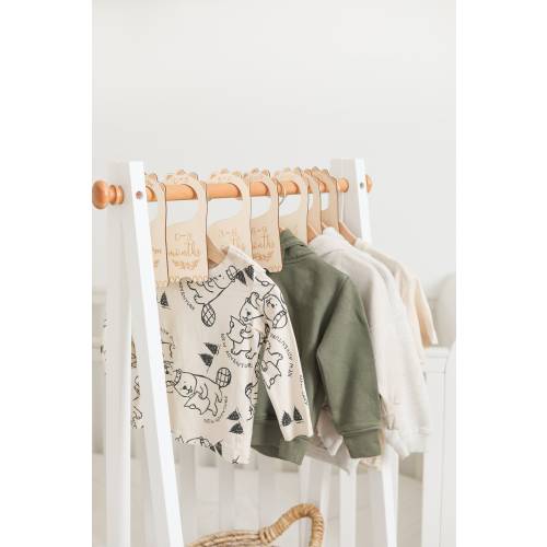 Dinosaurs Baby Clothes Dividers, Wooden Closet Organiser, Nursery Clothes Organisation, Dinosaurs Nursery Decor, Baby Shower Gift