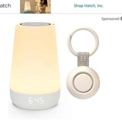 Hatch Baby Sleep Bundle: Home & Travel Sound Machines Includes Rest 2nd Gen and Portable Rest Go (Putty)