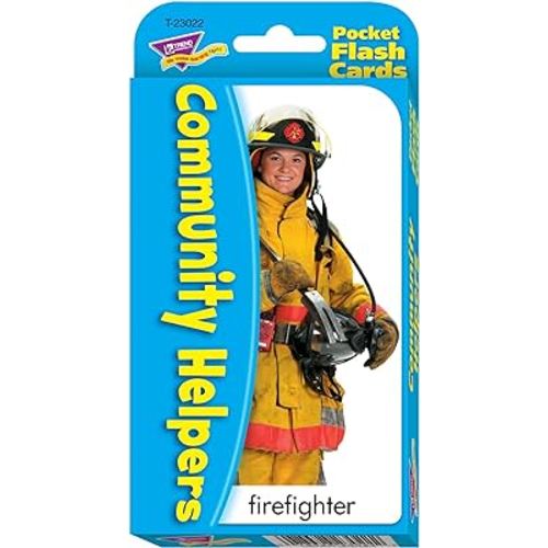Community Helpers & Careers Pocket Flash Cards
