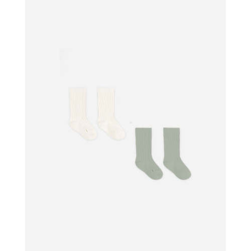 Socks Set || Natural, Sage