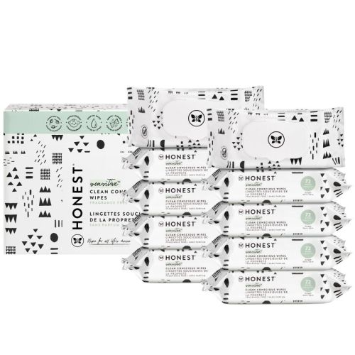 The Honest Company Plant Based Baby Wipes made with Over 99% Water - 720ct