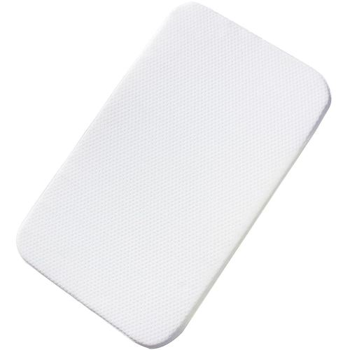 Mecc ecoh Baby Bassinet Mattress, 100% Breathable Cover, Water Resistant Lining, Rectangle 34x18x2 Fit for Cowiewie/Cuddor/bicystar/Baby Trend Bassinet