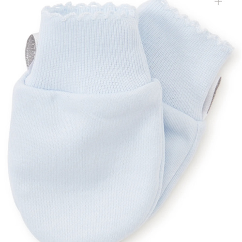 Blue Kissy Basics Mittens