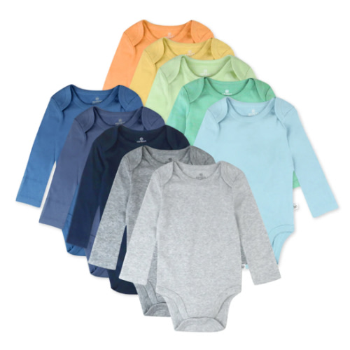 10-Pack Organic Cotton Long Sleeve Bodysuits | Honest Baby Clothing
