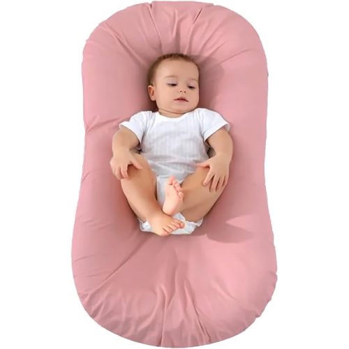 Chaise Longue Pillow, Children's Recliner, Anti-Scare Design, Children's Bed, Soft and Breathable, Suitable for Children Sleeping in Bed, Soft and Breathable (Pink)
