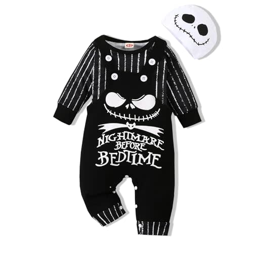 VINUOKER 3pcs Baby Boy Halloween Thanksgiving Day Christmas Outfits Set