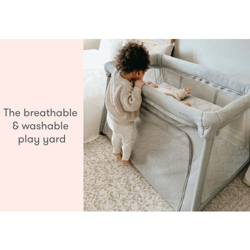Travel Crib & Play Yard - Breathable & Washable
