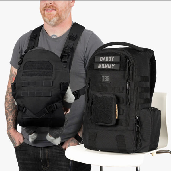 Daypack Diaper Bag + Baby Carrier Bundle | Save | TBG – Tactical Baby Gear