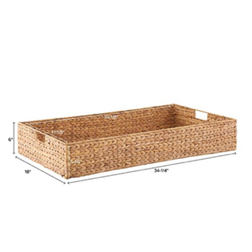 Water Hyacinth Coffee Table/Under Bed Bin | The Container Store