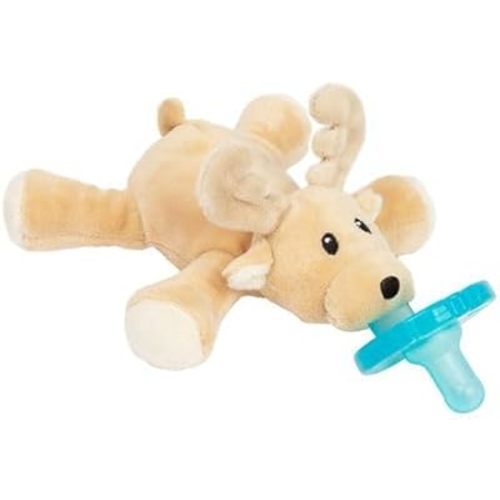 WubbaNub Infant Pacifier - Tan Reindeer