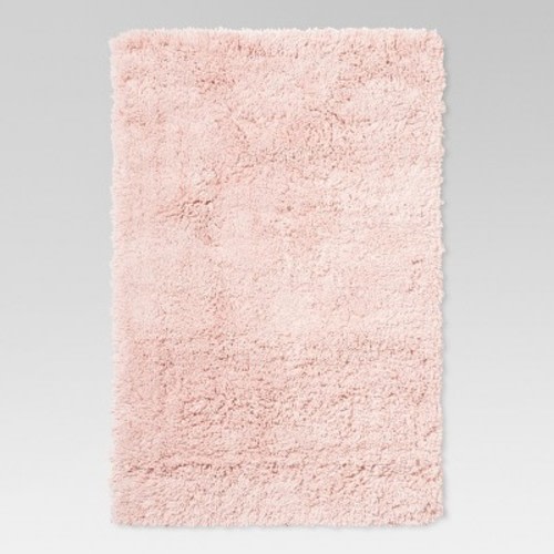 Plush Shag Rug - Room Essentials™, Color: Pink, Size: 4'x5'6"