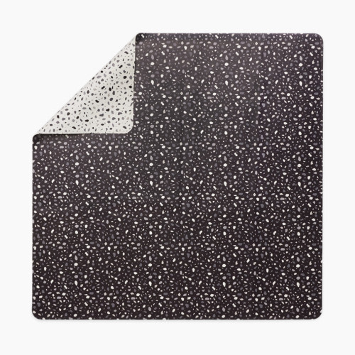 Lalo Splat Mat - Black &Amp; White Terrazzo