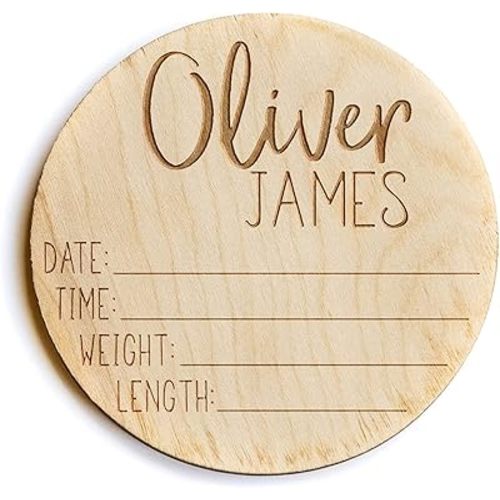 Newborn Announcement Sign for Hospital - Baby Birth Announcement Sign Girl for Hospital - Baby Name Announcement Sign boy