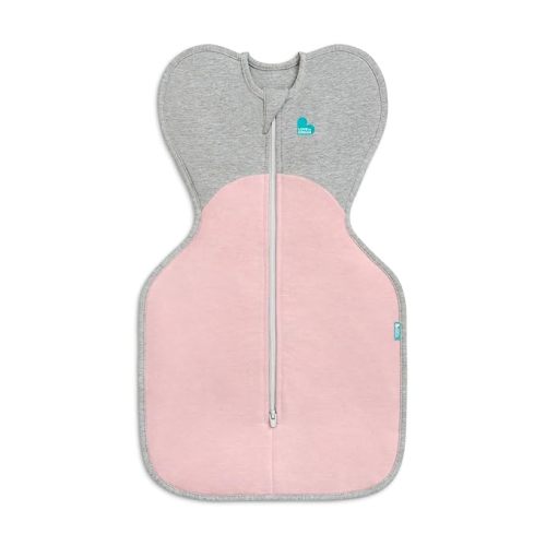 Love to Dream Swaddle UP, Baby Sleep Sack, Self-Soothing Swaddles for Newborns, Get Longer Sleep, Snug Fit Helps Calm Startle Reflex, Suitable for All Seasons, 1.5 TOG, 13-19 lbs, Dusty Pink
