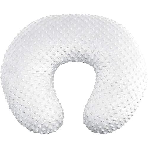 Owlowla Minky Nursing Pillow Cover, Breastfeeding Pillow Slipcover Fits Nursing Pillow for Baby Boy Girl(Floral)