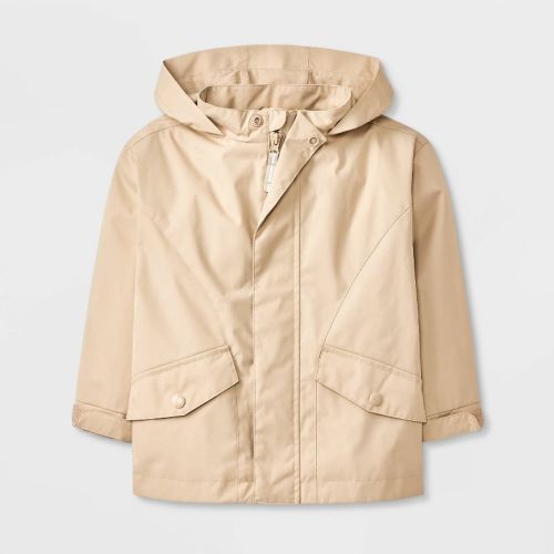 Baby Solid Spring Parka Jacket - Cat & Jack™ Beige 12m