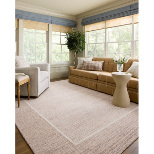 Chris Loves Julia x Loloi Briggs Blush / Ivory Area Rug