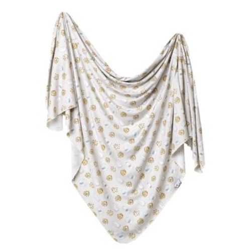 Copper Pearl Diesel Knit Swaddle Blanket