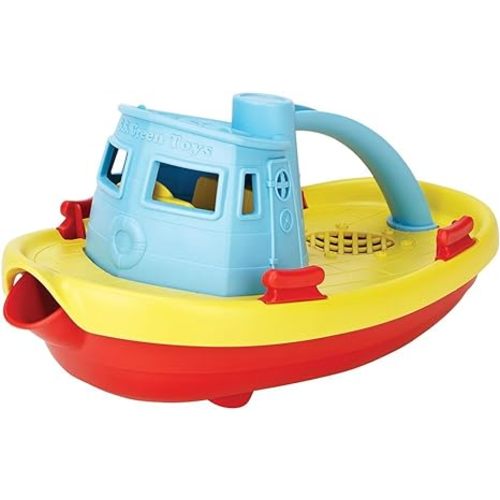 Green Toys, Tugboat , Blue