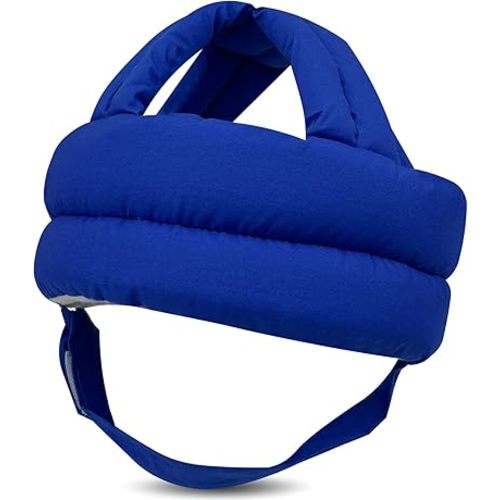 Baby Head Protector Baby Helmet for Crawling Walking, No Bumps Safety Head Adjustable Protective Cap for Walking, Playing (Sapphire Blue)