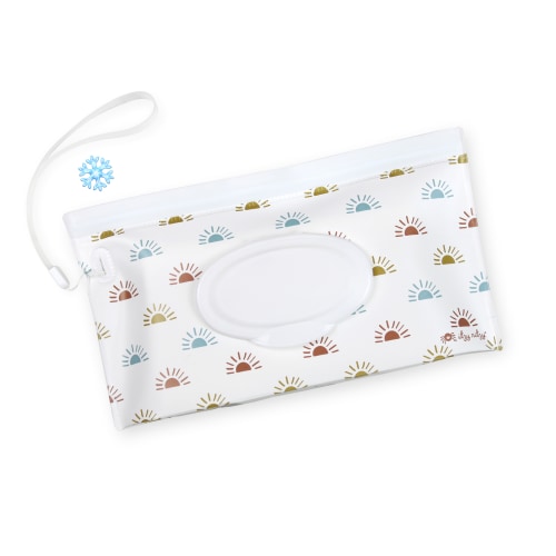 Baby Wipes Travel Case - Reusable, Refillable Wipe Pouch – Itzy Ritzy