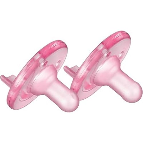 Philips Avent Super Soothie Pacifier, Pink, 3+ months, 2 Pack, SCF192/07