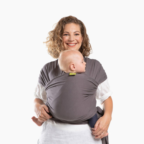 Boba Organic Baby Wrap Carrier - Dark Gray