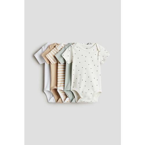 5-pack Cotton Bodysuits