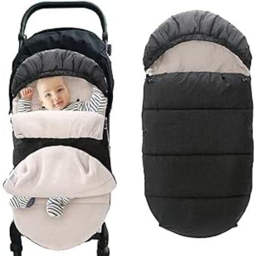 auvstar Baby Bunting Bag, Stroller Footmuff Universal, Winter Outdoor Stroller Sleeping Bag, Baby Seat Cover & Stroller Accessory, Anti Kick Waterproof Comfort Warmth Toddler Footmuff for Babies : Baby