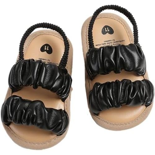 Baby Girls Sandals Summer Shoes Outdoor First Walker Toddler Girls Shoes for Summer