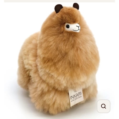 Inkari Alpaca Stuffed Animals - Naturals Sandstone