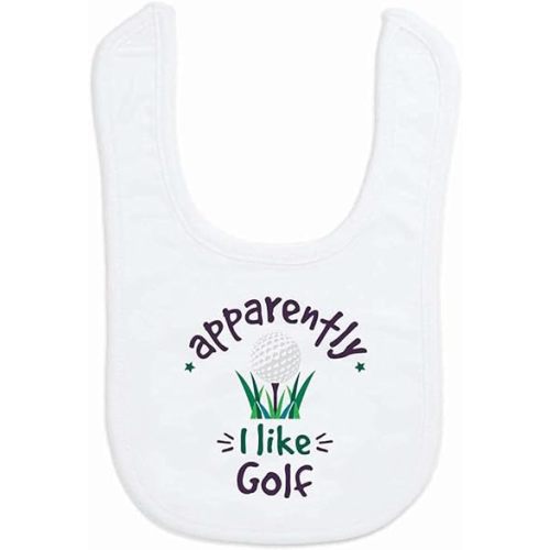ChalkTalkSPORTS Golf Baby & Infant Bibs | Soft Microfiber Golfing Baby Bibs