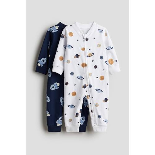 2-pack Patterned Cotton Pajamas