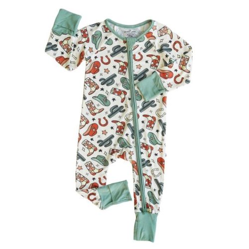 Buckaroo Cowboy Convertible Zip Romper – Pcastbaby