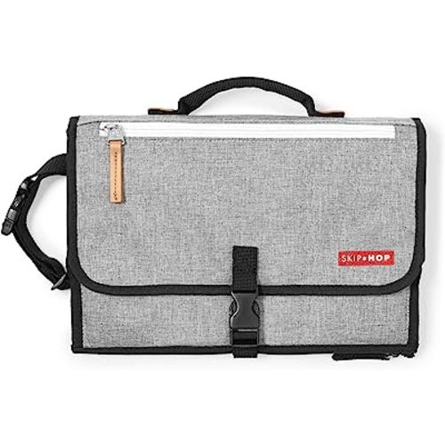 Skip Hop Portable Baby Changing Pad, Pronto, Grey Melange