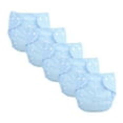 5 Pack Hybrid Cloth Diaper Covers with Pocket-Sling, Stops Nighttime Leaks, Reusable Baby Nappy Cover Cloth Diaper Cover