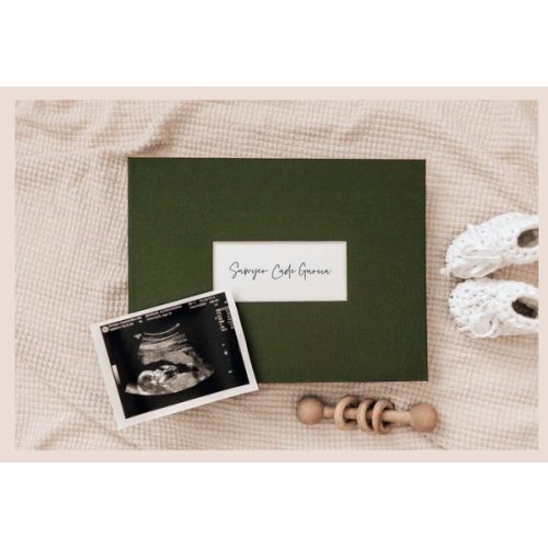 The Short Years Baby Book: Personalized Memory Book of Baby's First Year