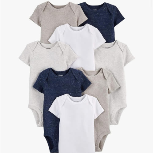 Simple Joys by Carter's Baby 8-Pack Short-Sleeve Bodysuit