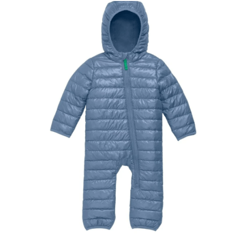 Baby Lightweight Puffer Suit in Color Dusk 0-3M