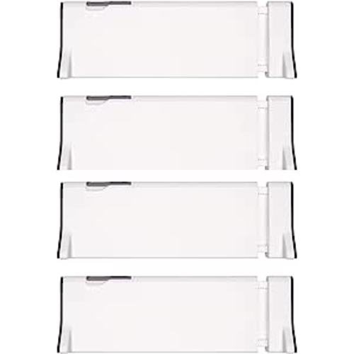 OXO Tot Expandable Drawer Dividers, 4-Pack Drawer Organizers