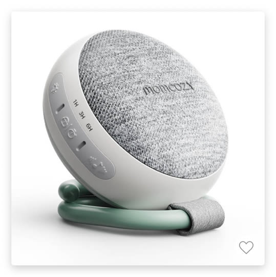 Momcozy Portable Sound Machine with Night Light | Babylist Shop